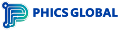 Phics Global logo representing structured business operations support